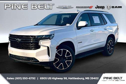 Iridescent Pearl Tricoat 2021 Chevrolet Tahoe RST