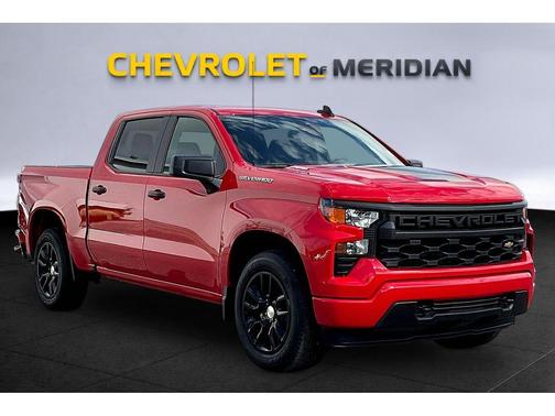 Red 2026 Chevrolet Silverado 1500 Custom