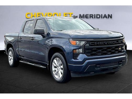 Northsky Blue Metallic 2022 Chevrolet Silverado 1500 Custom