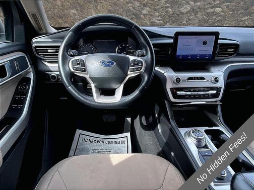 Silver Metallic 2022 Ford Explorer XLT