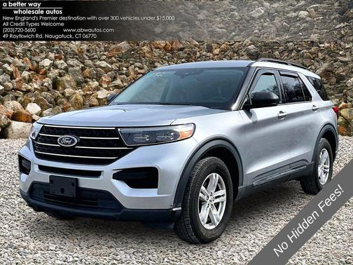 Silver Metallic 2022 Ford Explorer XLT