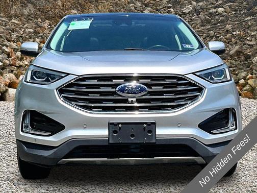 Ingot Silver 2019 Ford Edge Titanium
