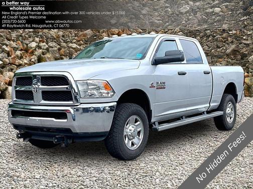 Bright Silver Clearcoat Metallic 2014 RAM 2500 Tradesman