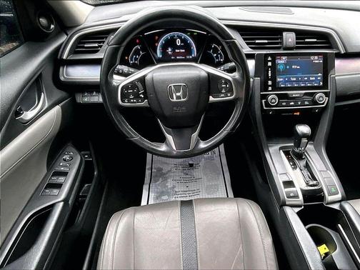 Gray 2018 Honda Civic Touring