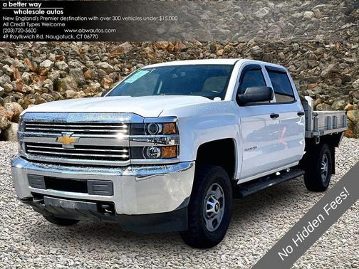 Summit White 2018 Chevrolet Silverado 2500 WT