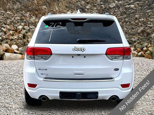 Bright White Clearcoat 2014 Jeep Grand Cherokee Overland