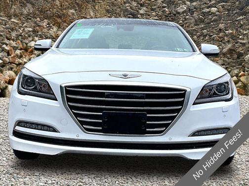 Casablanca White 2017 Genesis G80 3.8