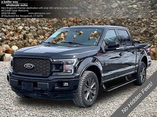 Shadow Black 2018 Ford F-150 Lariat