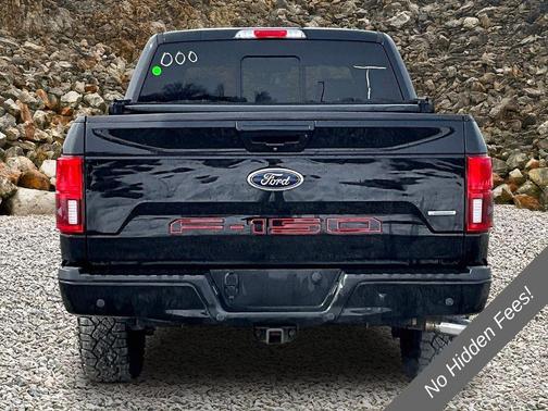 Shadow Black 2018 Ford F-150 Lariat