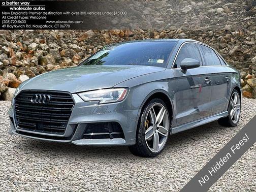 Gray Metallic 2018 Audi A3 2.0T Premium