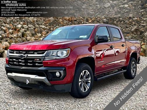 Cherry Red Tintcoat 2021 Chevrolet Colorado Z71