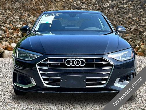 Brilliant Black 2021 Audi A4 40 Premium
