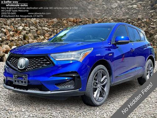 Blue 2019 Acura RDX A-Spec