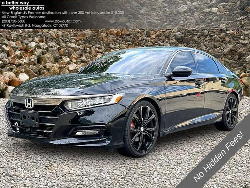 Black 2018 Honda Accord Sport