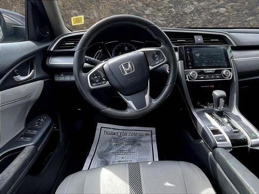 Gray 2017 Honda Civic EX