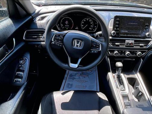 Black 2019 Honda Accord LX