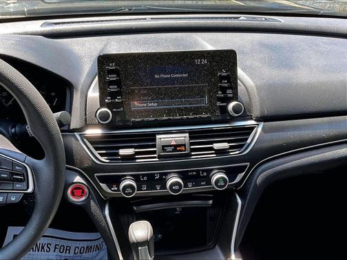 Black 2019 Honda Accord LX