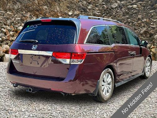 Burgundy 2015 Honda Odyssey EX-L