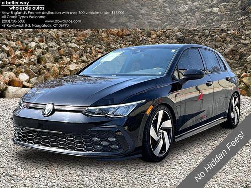 Black 2022 Volkswagen Golf GTI 2.0T S DSG