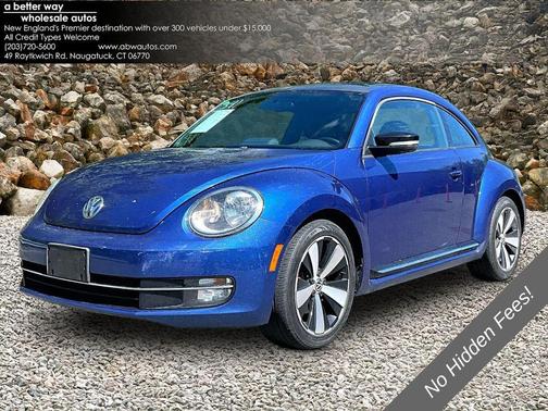 Blue 2012 Volkswagen Beetle Base