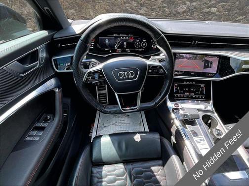 Black 2021 Audi RS 6 Avant 4.0T