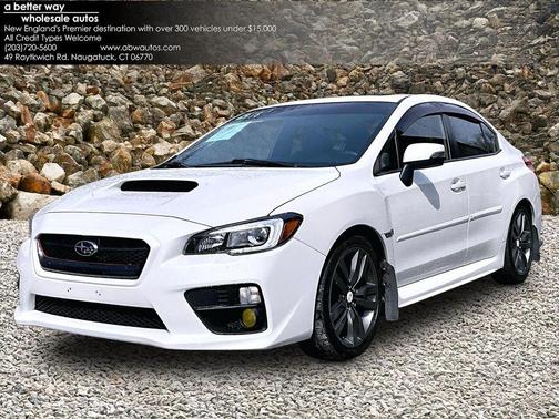 Crystal White Pearl 2017 Subaru WRX Limited
