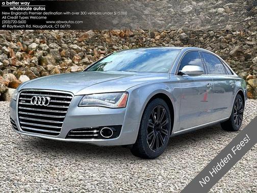 Quartz Gray Metallic 2013 Audi A8 L 3.0T