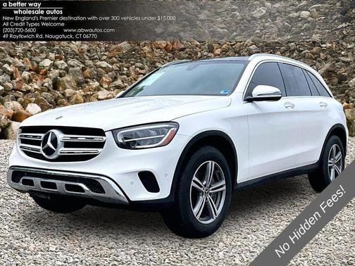 White 2021 Mercedes-Benz GLC 300 4MATIC