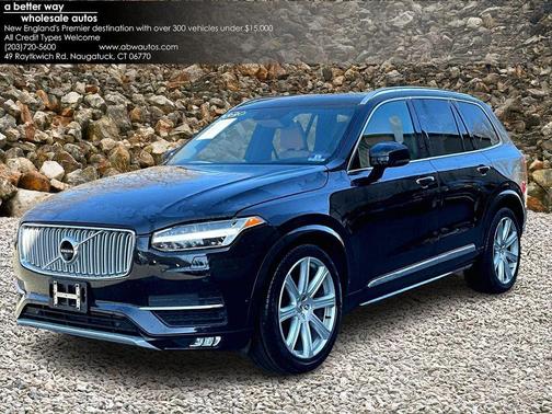 Onyx Black Metallic 2017 Volvo XC90 T6 Inscription