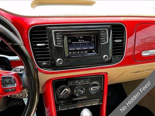 Tornado Red/Black Roof 2017 Volkswagen Beetle 1.8T