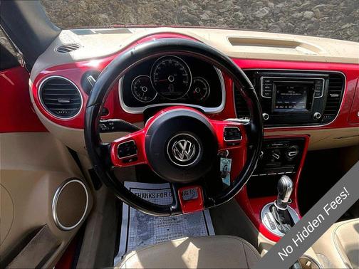 Tornado Red/Black Roof 2017 Volkswagen Beetle 1.8T