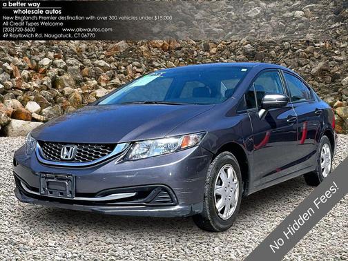 Gray 2014 Honda Civic LX