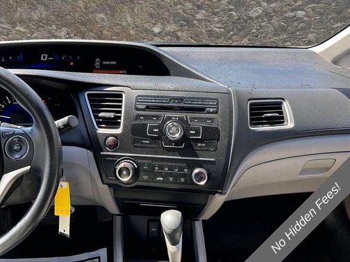 Gray 2014 Honda Civic LX