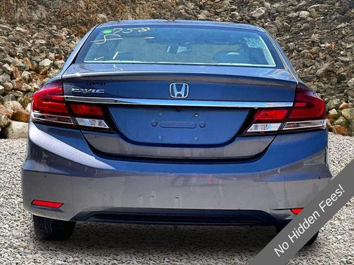 Gray 2014 Honda Civic LX