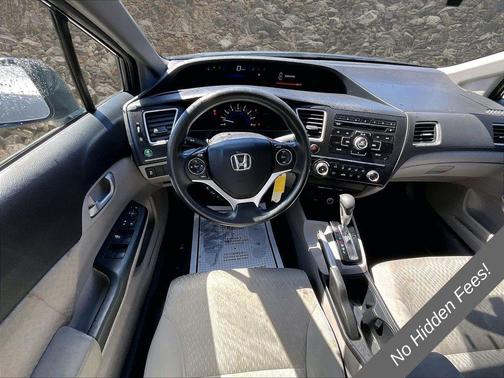 Gray 2014 Honda Civic LX