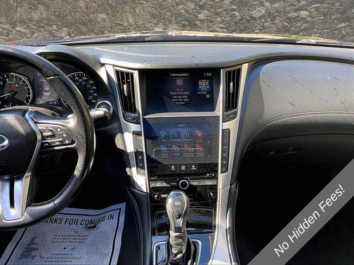 Black Obsidian 2021 INFINITI Q50 3.0t LUXE