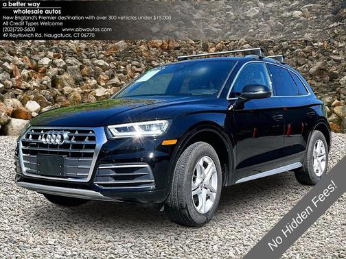 Brilliant Black 2018 Audi Q5 2.0T Tech Premium