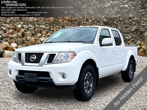 Glacier White 2015 Nissan Frontier PRO-4X