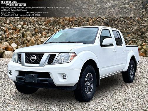 Glacier White 2015 Nissan Frontier PRO-4X
