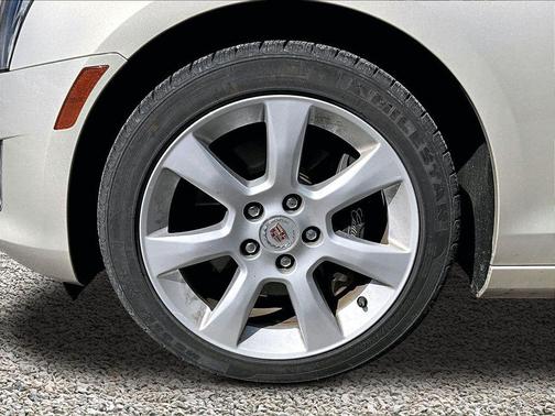 Silver Coast Metallic 2013 Cadillac ATS 3.6L Performance