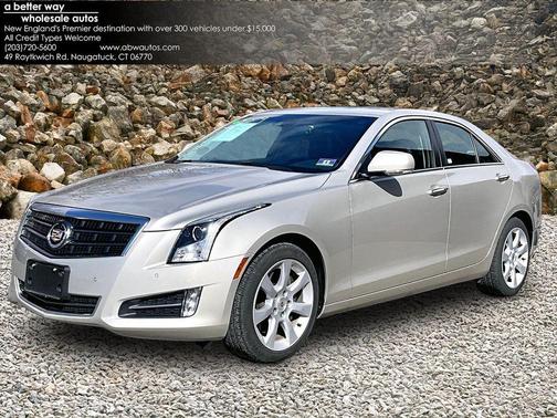 Silver Coast Metallic 2013 Cadillac ATS 3.6L Performance