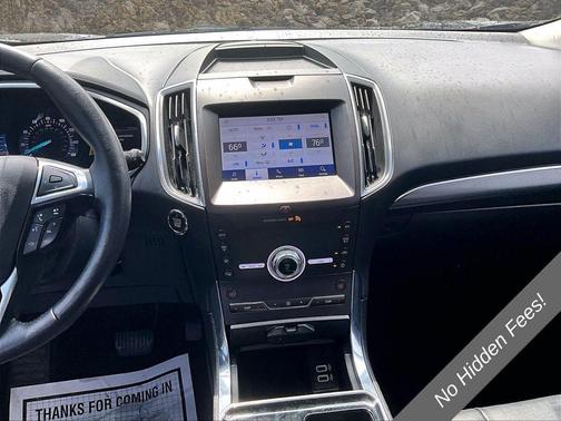 Black 2020 Ford Edge Titanium