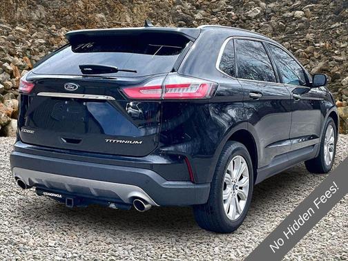 Black 2020 Ford Edge Titanium