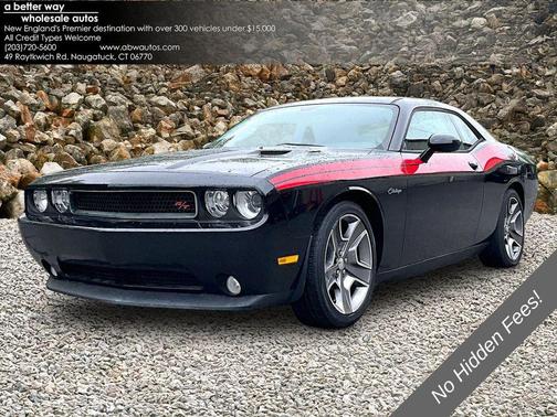 Black Clearcoat 2012 Dodge Challenger R/T