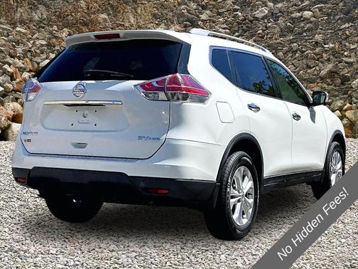 Glacier White 2016 Nissan Rogue SV