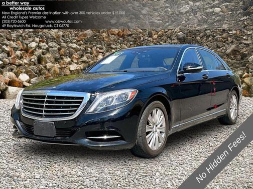 Black 2014 Mercedes-Benz S-Class 4MATIC