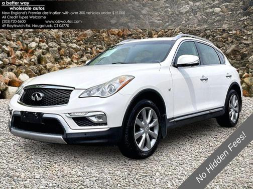 Majestic White 2017 INFINITI QX50 Base