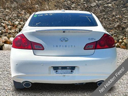 Moonlight White 2012 INFINITI G37x Base