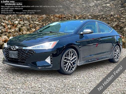 Phantom Black 2019 Hyundai ELANTRA Sport