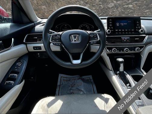 Red 2020 Honda Accord LX 1.5T